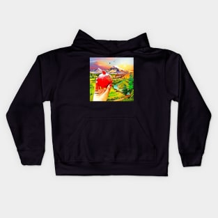 Armenian pomegranate Kids Hoodie